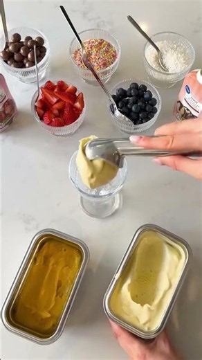Build your own Sundae at home 🍨 The Morphy Richards Frozo 11-in-1 Ice Cream & frozen dessert maker