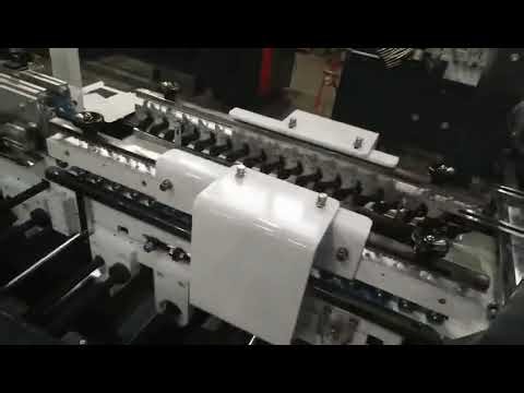 Cold Glue Spraying System Folder Cartons Gluer Equipment