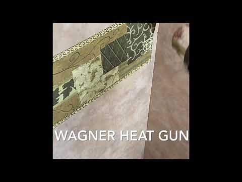 How to remove wallpaper border from an RV