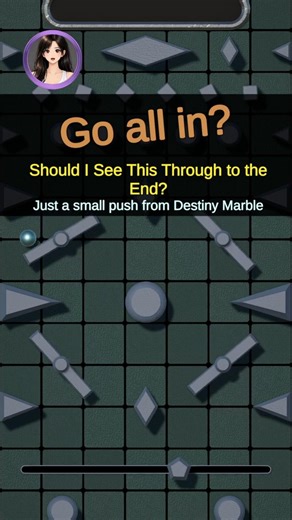 Just let it happen. Go all in?