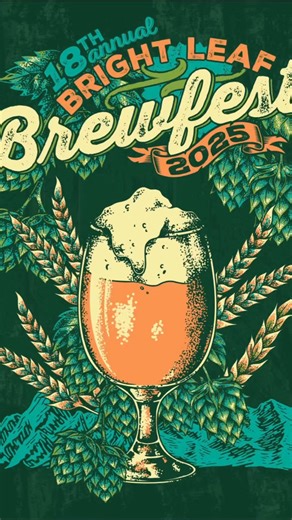 Get ready for the 18th Annual Bright Leaf Brew Fest, Saturday, November 8th from 11 AM – 5:30 PM at the Community Market! A day full of great brews, good vibes, and live entertainment! Visit https://brightleafbrewfest.com to grab your tickets! #BrightLeafBrewFest #DanvilleVA #CraftBeer #VirginiaBreweries #CiderLovers | River City TV