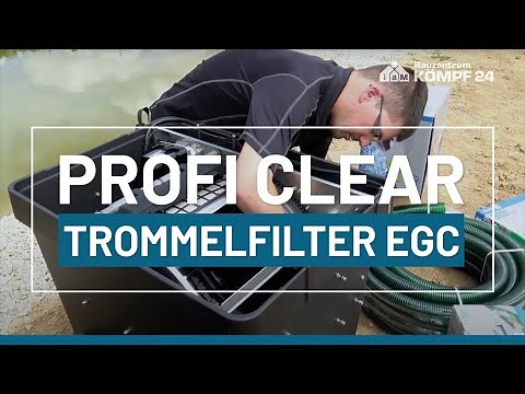 Oase Trommelfilter EGC Gepumpt Installation