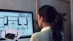 WEIDIAN Fanless Mini PC, Industrial PC, Mini Computer N100(up to 3.4GHz), 4K HD+VGA Dual Dispaly Output, 2Gigabit Ethernet, 4USB, 2RS232 COM, Win11, WiFi, BT(8GB RAM 256GB SSD)