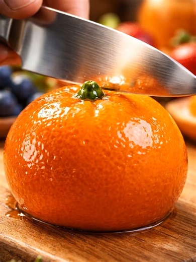 part 13 asmr | slicing orange🍊🍽️ #ai #asmrsounds #asmr #satisfyingvideo #aiart