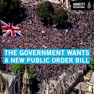 You have the right to peacefully protest. But if we don’t stand up for this right, it’s going be taken away. The UK government are trying to bring back the worse parts of the Policing Bill. It’s an enormous extension of policing powers that would effectively ban many types of protest. We fought it off before and now we need to stop this happening again. To do this we need power in numbers. Will you become a member of Amnesty International UK today? | Amnesty International UK