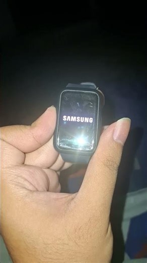 Samsung Galaxy Fit 3 Welcome Screen