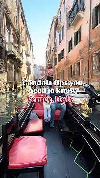 Gondola ride in Venice tips. Things to know before you go. Venice Italy #gondola #tips #traveltips