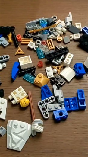 PART 1 - Tutorial menyusun LEGO NINJAGO Legacy 70667 Zane’s Snowmobile #lego #legoshorts #shortsfeed