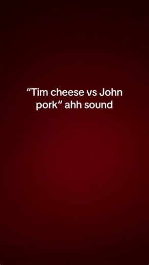 Tim Cheese vs John Pork: A Fiery Showdown