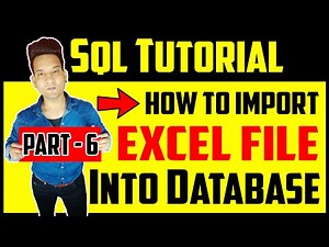 How to Import Excel File into SQL Server in Hindi | कैसे करे Excel File को Import SQL Server में