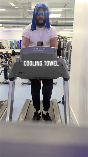 Extra Mile With This Cooling Towel #towel #gym #workout #thegymgroup #fitness #staycool #dryfit