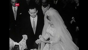 Hochzeit Romano Mussolini und Maria Scicolone