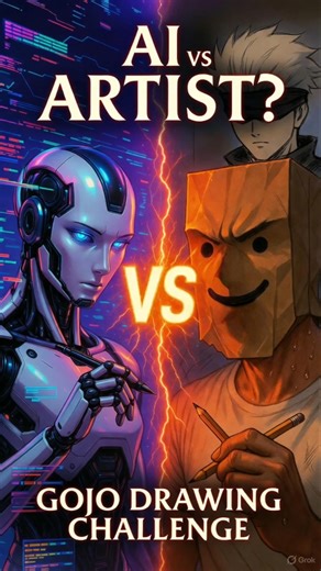 AI vs Real Artist… Who Wins? 🤯