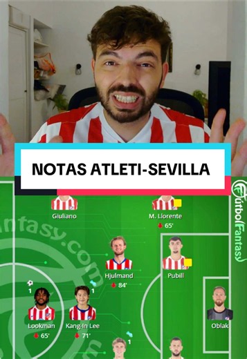 Notas Atlético de Madrid vs Sevilla: valoración de Baena y del Atleti