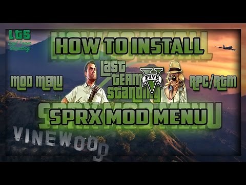 How To Install GTA V SPRX Mod Menu (LTS)