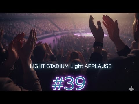 Stadium Crowd Light Applause Sound Effect 🔊 | Free Cinematic Audience Ambience 🎬 | VibeDrops #39