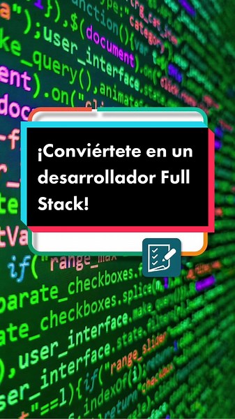 5 pasos para convertirte en un desarrollador full stack. #programador #programación #programadorweb #desarrolladorfullstack #desarrolladorfrontend #cursosonline #cursosgratis #capacítateparaelempleo