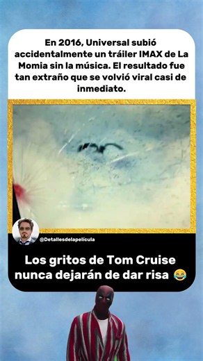 Los gritos de Tom Cruise hicieron historia en internet | The Mummy (2017) 😂