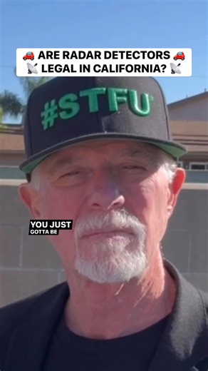 Yes, radar detectors are legal to use in California. You are allowed to have one in your vehicle, but placement matters. You cannot mount a radar detector on your windshield, and it cannot obstruct your view in any way. If it blocks visibility, that’s where you can run into trouble. Keep it mounted safely and out of your line of sight. Laws vary by state, so always make sure you check the rules where you’re driving. What’s legal in California may not be legal everywhere else. Save yourself from 