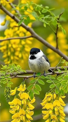 Two Chickadee bird #birdsongs