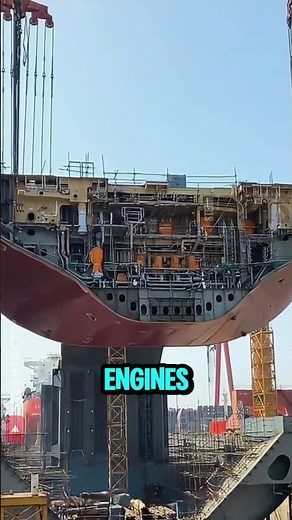 How Giant Ships Are Built From Scratch