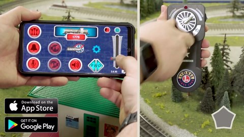 Lionel Army Freight Electric O Gauge Bluetooth 5.0 Train Set with Remote