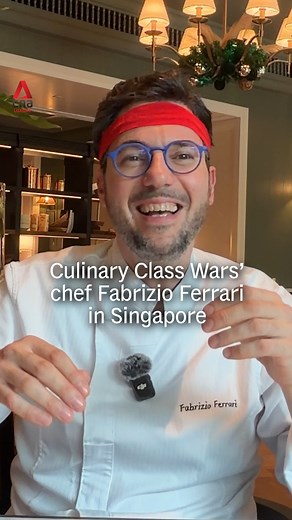 16K views · 90 reactions | Culinary Class Wars’ chef Fabrizio Ferrari was in Singapore to unveil his new menu at the Laurus Table, the new restaurant at The Laurus hotel in Sentosa. | CNA | Facebook