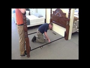 Assembly of DRCV1L Low Profile Full to Queen Steel Bed Frame