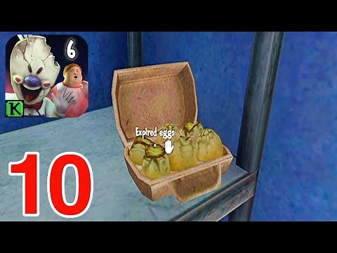 How To Find & Use The Expired Eggs In Ice Scream 6 | Ice Scream 6 - Tutorial Part 10 (Android/IOS)