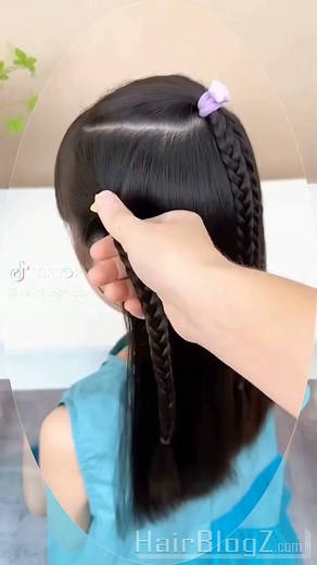 Cute Braided Ponytails for Kids: Easy Hairstyle Steps