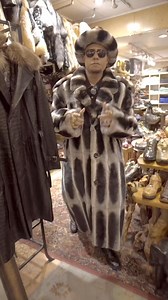 7.4K views · 128 reactions | Frank Lucas American Gangster Chinchilla print Rex Rabbit trench coat #foryou #furcoat #fur #gangster #story #facts | Dudes Boutique | Facebook