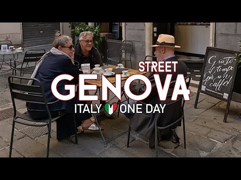 GENOVA VIDEO 4K ITALY 🇮🇹 || #travel #citywalk #music #italy
