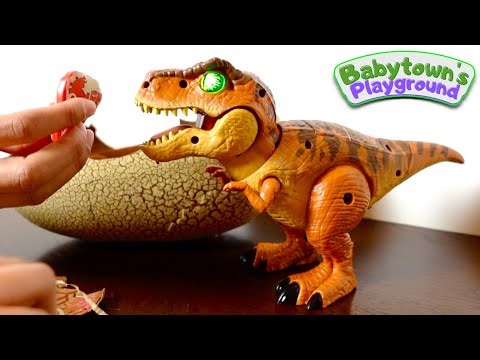 Jurassic World Primal Hatch! Dinosaur Egg Hatch