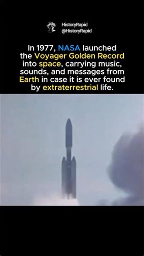 The Golden Record Sent Into Space #shorts