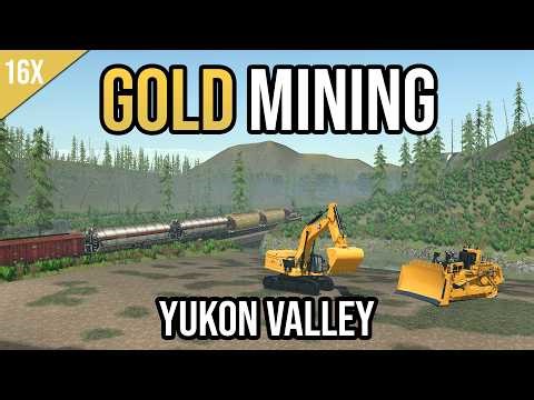 The Ultimate Mining Map in FS25? | Yukon Valley 16X