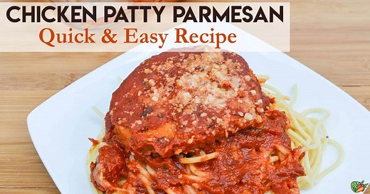 Chicken Patty Parmesan Recipe