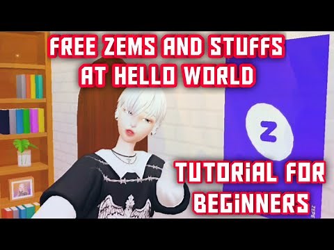 Free Zems and stuffs at Hello World for Beginners - ZEPETO
