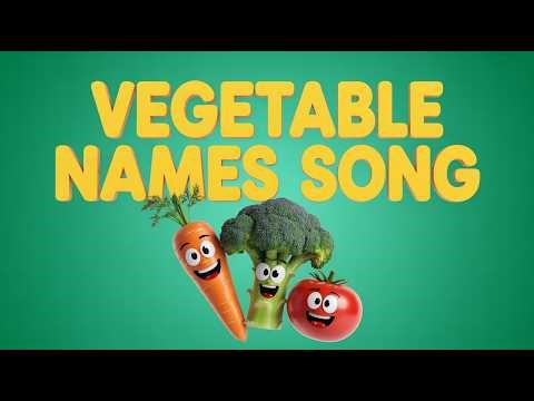 Kids Songs Learn Vegetables | Nursery Rhymes and English Words About Healthy Food