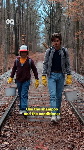 A match made in Stranger Things heaven: Dustin Henderson and Steve Harrington. At the link in bio, series star @gatenmatarazzo breaks down Dustin's biggest moments from the show, including his iconic friendship with @djotime's Steve. | British GQ