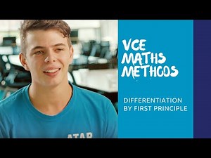 VCE Maths Methods | First Principle