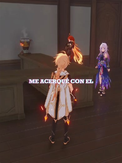 Citlali and Aether: Exploring a Genshin Impact Ship