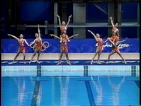 【シンクロナイズドスイミング】シドニー五輪 日本 FR 「火の鳥」