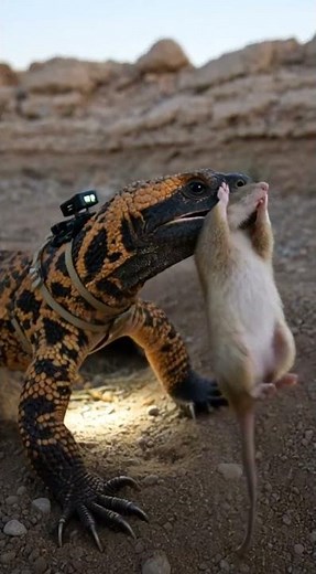 Gila Monster/Micro Camera Documentary #animals #wildlife #nature #lizard d