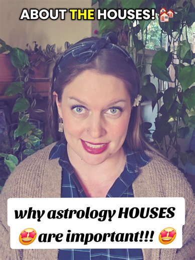 💫 There are 3 crucial pieces of information in astrology - planets, signs & houses - but most people only know about 2 of them! 🙀 The 12 houses of your birth chart represent the different areas of your life. -1st house: self, appearance, personality 🪞 -2nd house: money, resources, values, self-worth 💰 -3rd house: learning, information, communication, local environment ✍️ -4th house: home, family, roots 🏡 -5th house: creativity, play, pleasure, dating, children 💃 -6th house: physical health