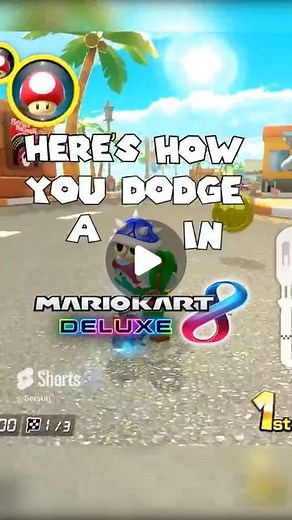 Sersun ⚡️ | Here's how to dodge a Blue Shell in Mario Kart 8 Deluxe! #mariokart #mariokart8deluxe #mk8d #mariokart8 #mariokarttour #nintendo... | Instagram