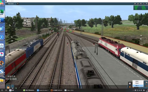 模拟火车12 DF11牵引25K试跑中国线路