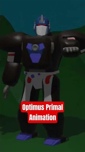 Optimus Primal Animation #transformers #beastwars