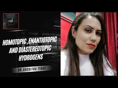 Homotopic, Enantiotopic and Diastereotopic Hydrogens