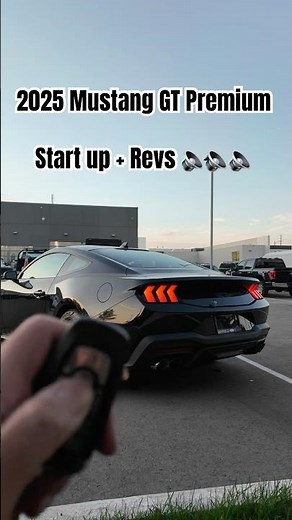 The 2025 Ford Mustang GT Premium Sounds SOOOO GOOD!