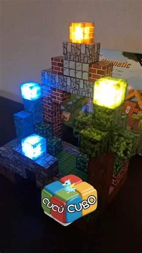 Cucú Cubo | Bloques Magnéticos on Instagram: "✨ Llegaron los Cubos Magnéticos que brillan de verdad. Un kit de 4 cubos luminosos que prenden la imaginación y hacen que cada creación sea pura magia. 🧲🔆 Se unen, iluminan y sorprenden. Ideal para jugar, decorar y crear en la oscuridad. 🔥 Edición limitada 👇 Encendé tu creatividad con Cucú Cubo. #cubosmagneticos #Juegos #Regalos #MenosPantallas #Minecraft #MinecraftEnLaVidaReal #JugueteViral #Fyp #Vira"
